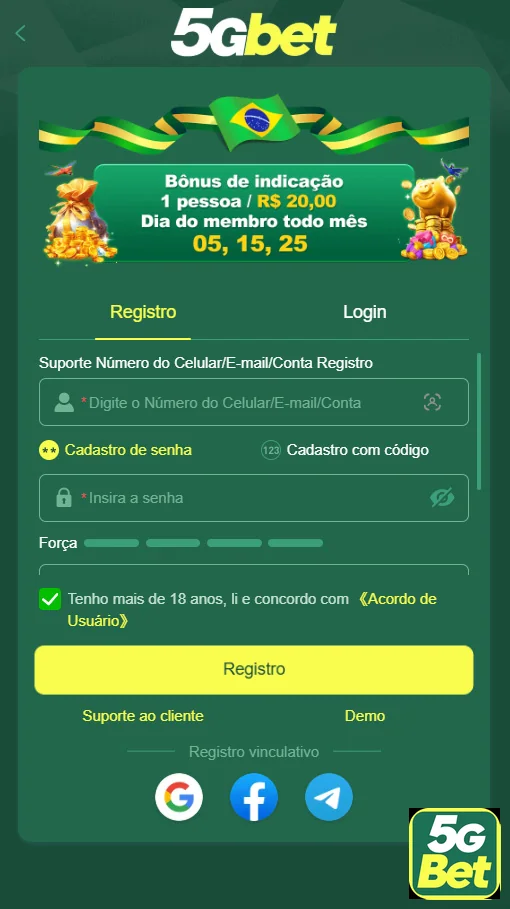 Jogador acessando cassino online em dispositivo móvel